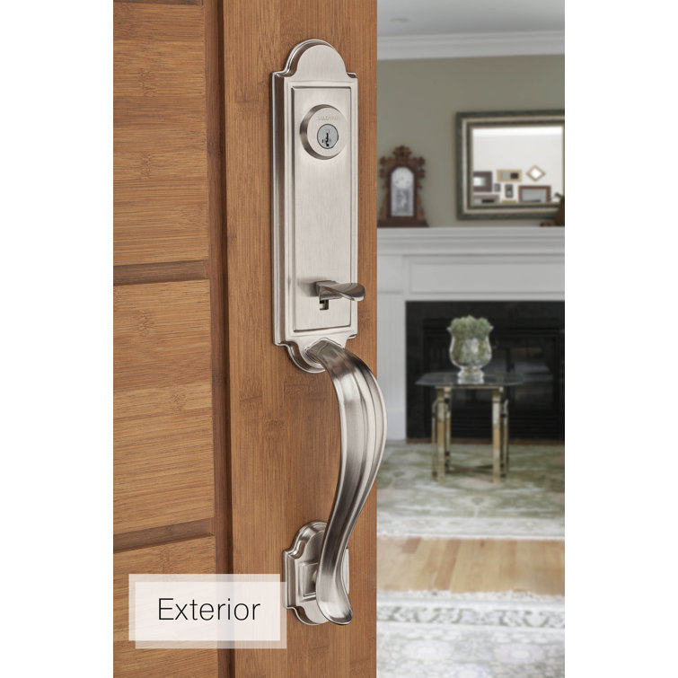 Baldwin Avendale Handleset with Single Cylinder Deadbolt and Carnaby